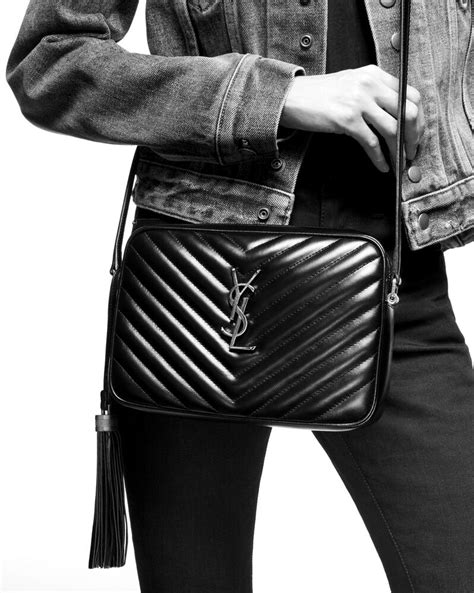 lou medium ysl quilted leather crossbody bag|st laurent lou medium camera bag.